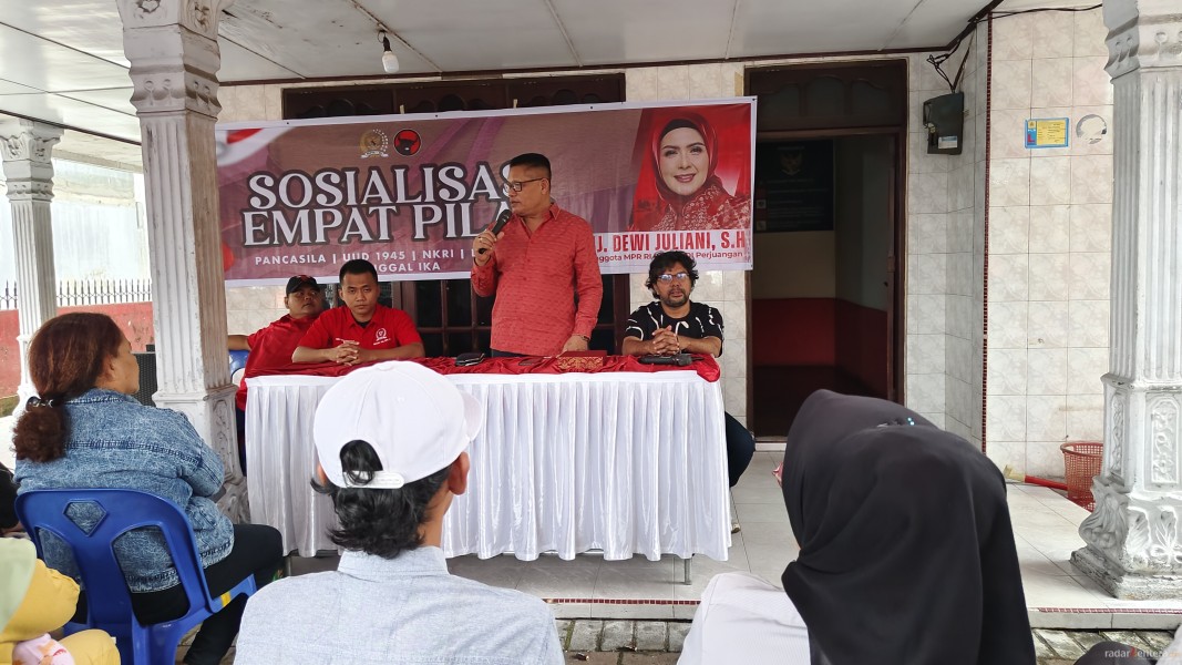 Anggota MPR RI Hj Dewi Juliani SH Ajak Masyarakat Perkuat Pondasi Berbangsa Melalui Empat Pilar