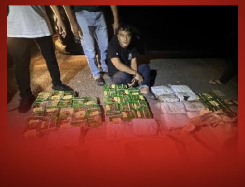 Bareskrim Gagalkan Penyelundupan 38 Kg Sabu dan 55 Ribu Ekstasi dari Malaysia, Dua Pucuk Senpi Disita
