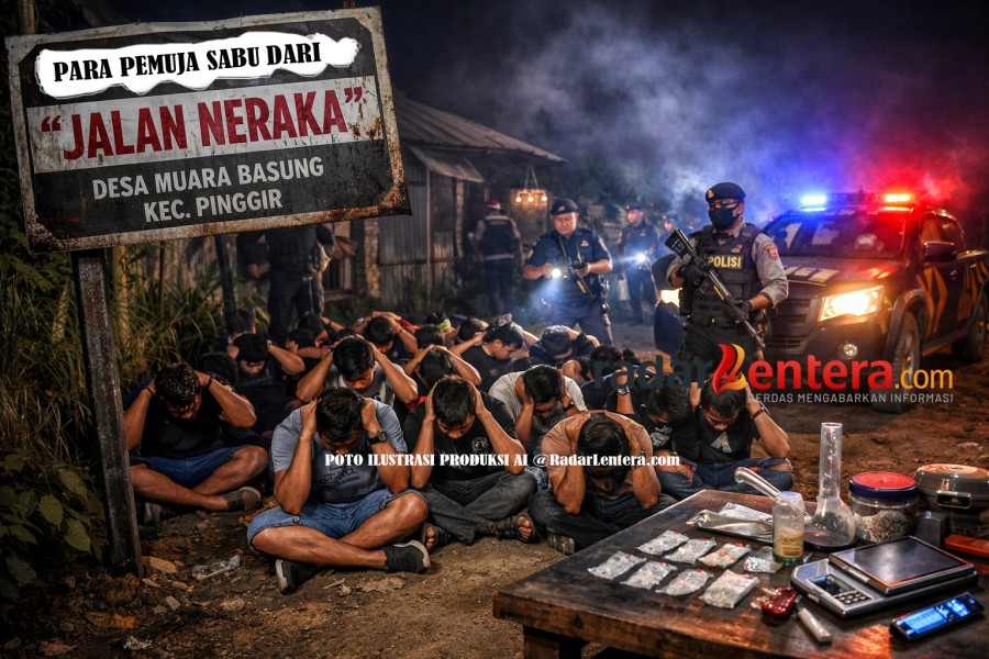 Polisi Sikat 17 Pemuja Sabu Dari “Jalan Neraka” dalam Operasi Senyap