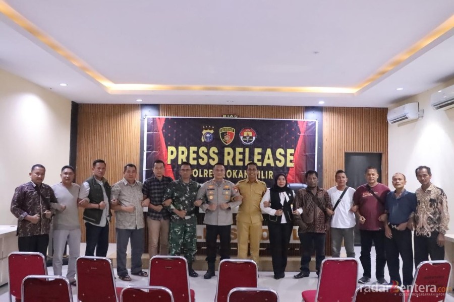Kapolres Rohil Fasilitasi Perdamaian Konflik di Lahan Sitaan Satgas PKH KSO PT. UTS dengan Warga