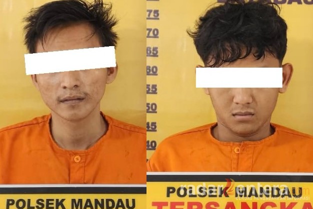 Dua Pemuda Digulung Polisi di Gajah Sakti, Sabu Disembunyikan di Bawah Lantai Rumah