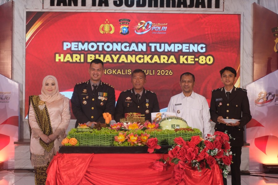 Syukuran Hari Bhayangkara ke-80, Polres Bengkalis Perkuat Komitmen Hadir untuk Masyarakat