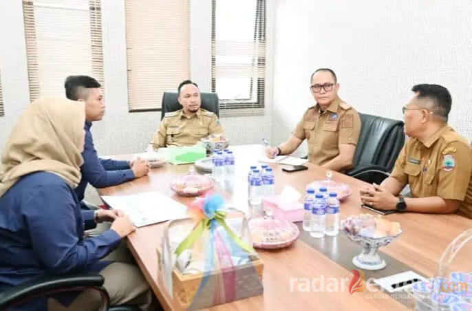 Audiensi Dengan Plt Bupati, Manager PLN ULP Kalianda Komitmen Tingkatkan Pelayanan