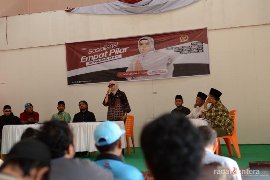 Hj. Dewi Juliani Gelar Sosialisasi Empat Pilar MPR RI Bersama Penyandang Tuna Netra di Pekanbaru