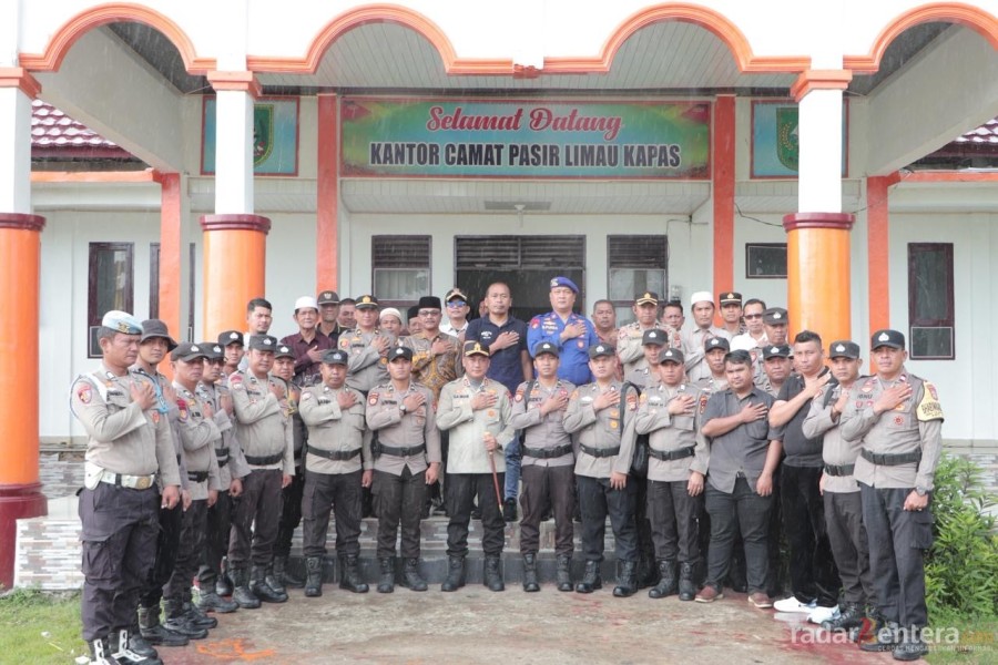 Kapolres Rohil Tegaskan Zero Narkoba Saat Perkenalkan 23 Personel Baru di Panipahan