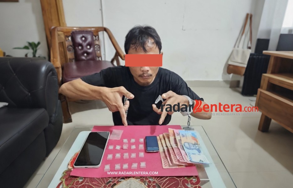 Gerak Cepat Polsek Mandau, 18 Paket Sabu Diamankan di Bathin Solapan