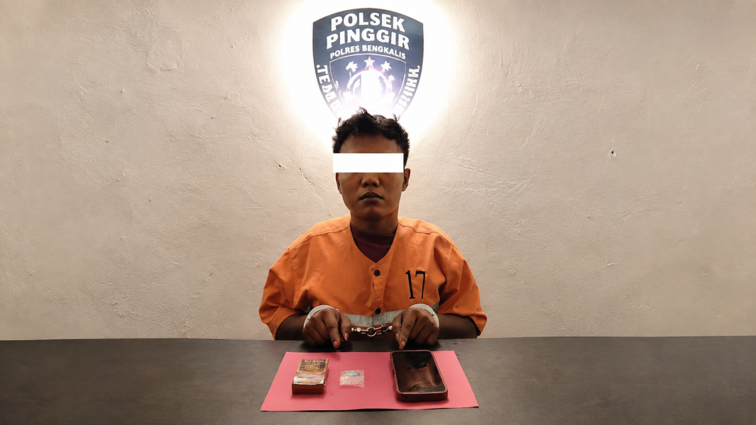 Polsek Pinggir Ungkap Dugaan Peredaran Pil Ekstasi, Lima Butir Diamankan