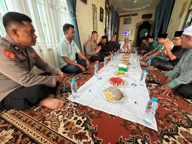 Kapolsek Bukit Kapur Gandeng LAMR Perkuat Sinergi, Komitmen Jaga Kamtibmas dan Selesaikan Konflik Lewat Musyawarah