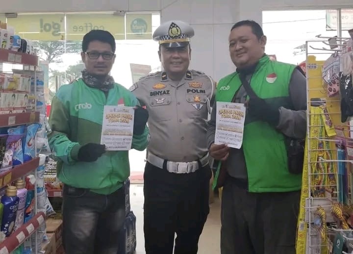 Dikmas Operasi Patuh Toba 2026 Sasar Karyawan dan Pengemudi Ojek Online di Rantauprapat