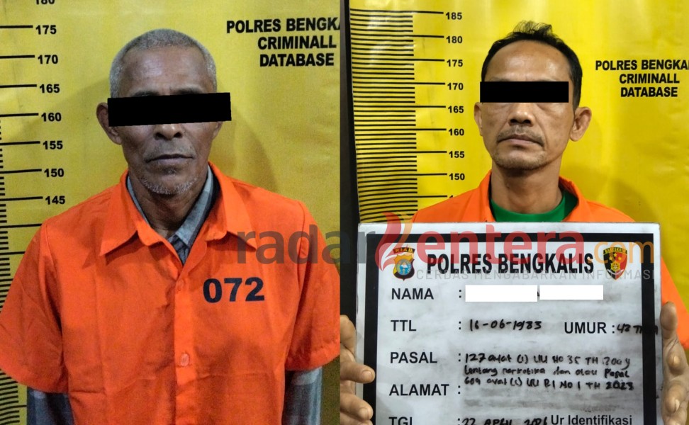 Anggota Linmas dan Rekannya Terciduk Sabu di Bantan, Polisi Sita Alat Isap dan Ungkap Rantai Konsumsi