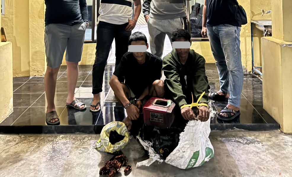 Bobol Toko Jahit, Dua Warga Tanjung Medang Diciduk Polsek Rupat Utara