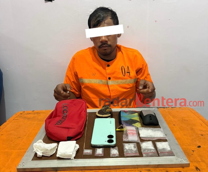 Mahasiswa Diduga Jadi Bandar! Digerebek Tengah Malam Polisi Sita 15,87 Gram Sabu Siap Edar