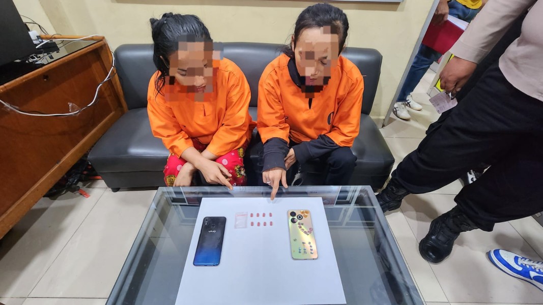 Dua Perempuan Diamankan di Kafe Bukit Kapur, Polisi Sita 8 Butir Diduga Ekstasi