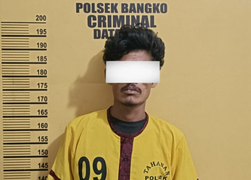 Berbekal CCTV, Pencuri Aki dan HP Ini Diringkus Polsek Bangko
