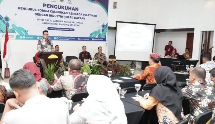 Pengurus FKLPID Kabupaten Lamsel Masa Jabatan 2024-2026 Resmi Dikukuhkan