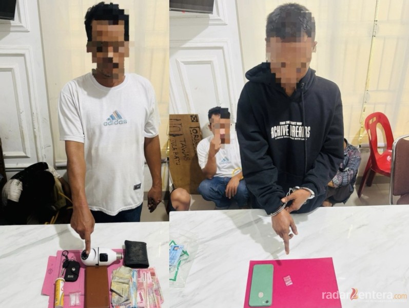 Polsek Bagan Sinembah Bongkar Dugaan Jaringan Sabu, Sejumlah Pria dan Barang Bukti Diamankan