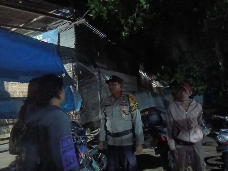 Polsek Tanah Putih Tanjung Melawan Intensifkan Patroli Malam, Antisipasi Gangguan Kamtibmas