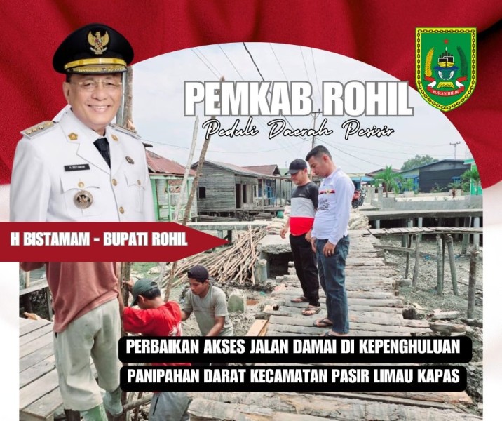 Akses Vital Panipahan Darat Dibenahi, Warga Apresiasi Langkah Pemkab Rohil