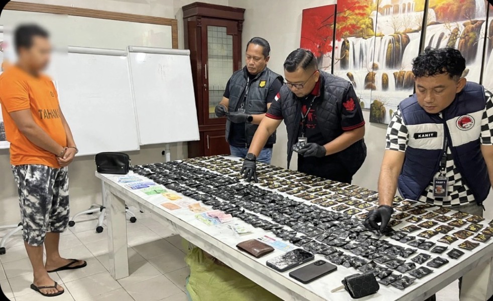 Dikejar 5 Kilometer, Kurir 450 Pod Getar Asal Malaysia Ditangkap di Medan