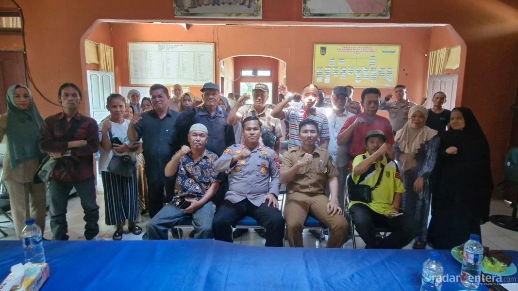 Kapolsek Bagan Sinembah Perkuat Cooling System, Rangkul Tokoh Masyarakat dan Lurah Demi Jaga Kamtibmas