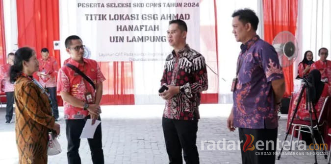 SKD CPNS Kab. Lamsel, Kepala BKD Tirta Saputra: 47 Peserta Tidak Ikut Ujian
