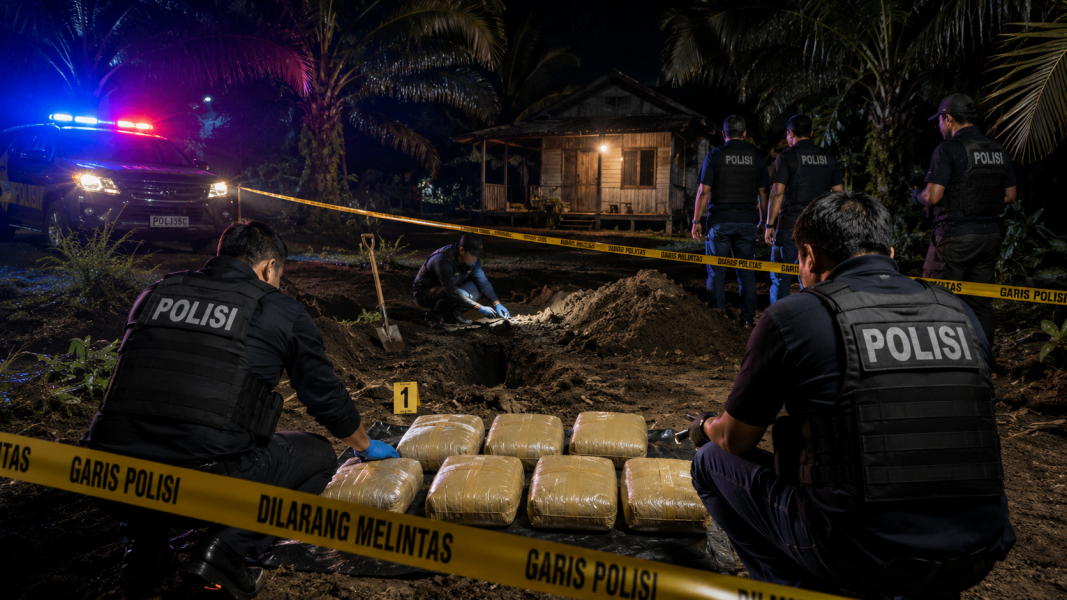 Polda Riau Ungkap Dugaan Peredaran 7 Kilogram Sabu di Bengkalis, Tiga Tersangka Ditangkap