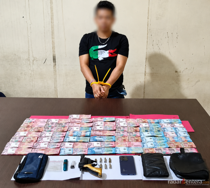 Bandar Sabu Rohil–Dumai Tumbang, Polisi Sita Senpi Rakitan dan Rp50 Juta