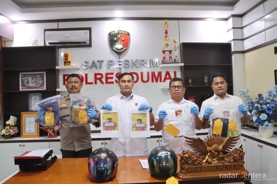 Tim URC RAGA Polres Dumai Amankan Dua Terduga Pelaku Penganiayaan di Bakso Siswati