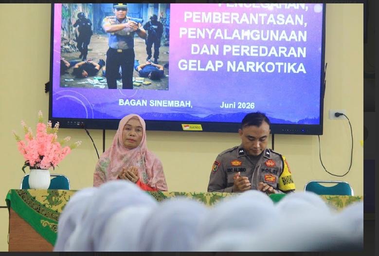 Polsek Bagan Sinembah Perkuat Benteng Generasi Muda Lewat Edukasi Bahaya Narkoba dan Kenakalan Remaja