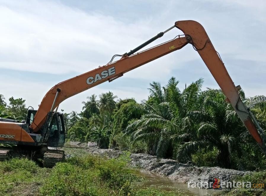 Normalisasi Sungai Sentolam, Warga: Terimakasih Pak Bupati Rohil