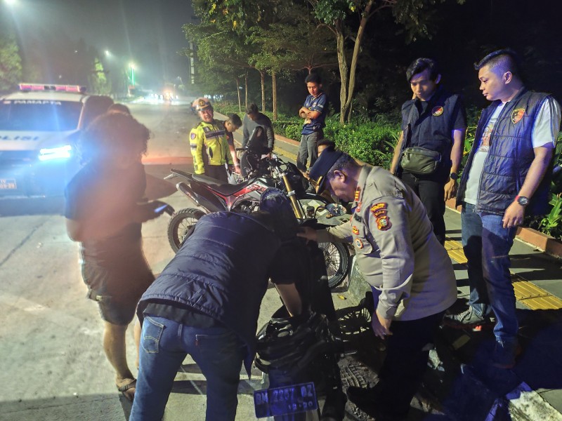 Polres Dumai Gelar Patroli Malam, Antisipasi C3 hingga Balap Liar