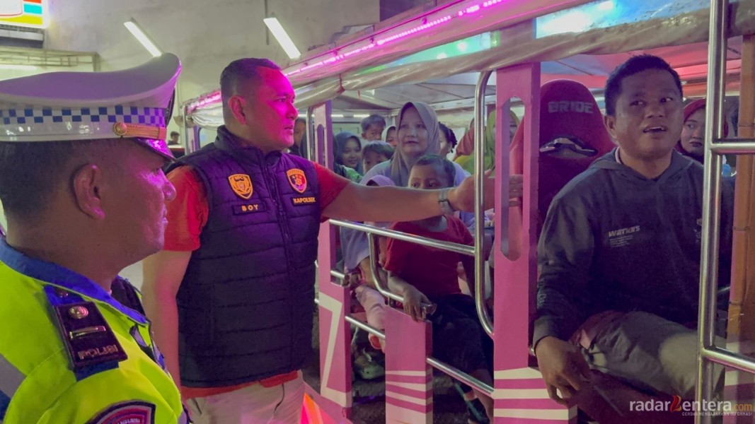 Polsek Pujud Gelar Patroli Blue Light, Tekan Premanisme dan Gangguan Kamtibmas