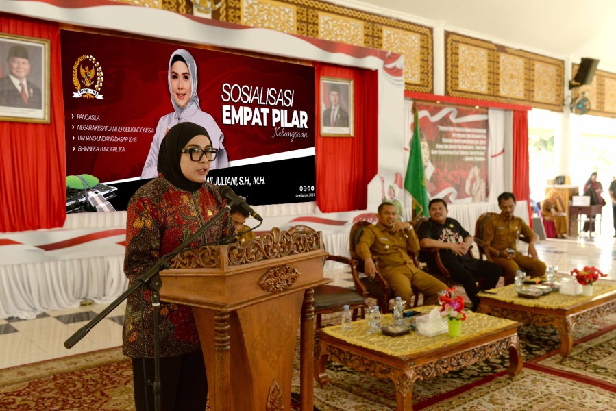 Hj Dewi Juliani Tekankan Peran Empat Pilar Kebangsaan sebagai Solusi Konflik Sosial di Daerah