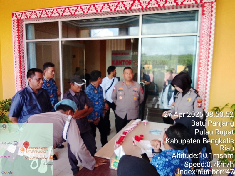 Sidak Senyap Digelar! ASN–PPPK di Rupat “Diperiksa Mendadak”, Hasilnya Bikin Lega: Semua Bersih dari Narkoba