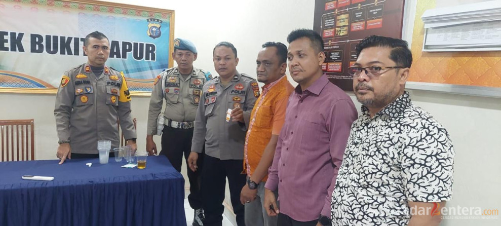 Polsek Bukit Kapur Cek Urin Anggota Reserse dan Intel, Ini Hasilnya