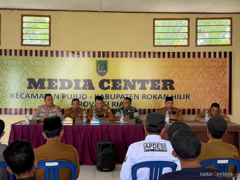 Antisipasi Karhutla, Polsek Pujud Gelar Rapat Koordinasi dengan Seluruh Stakeholder