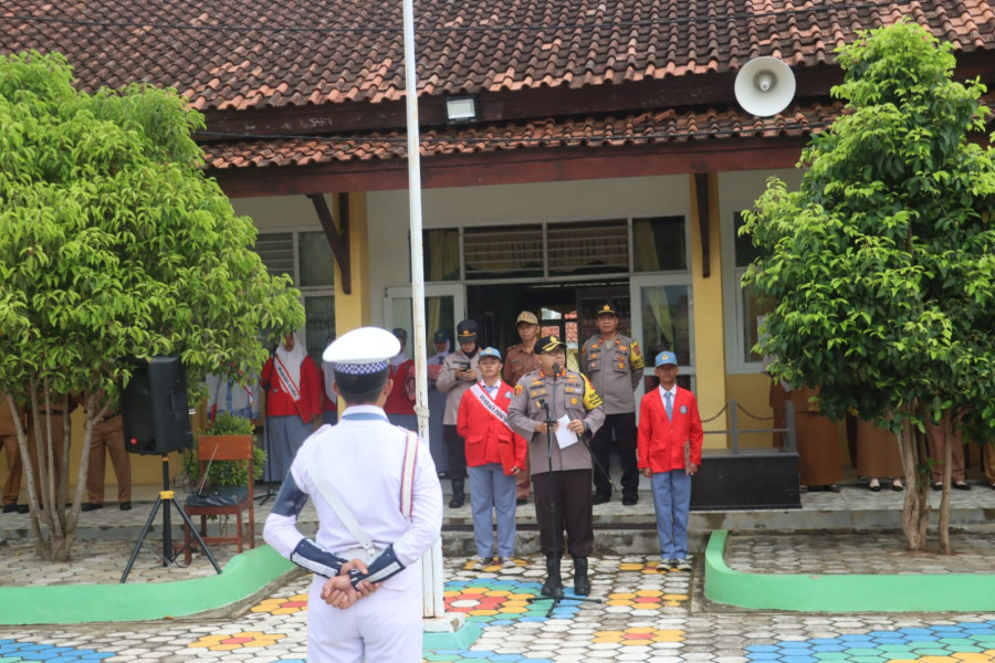 Kapolres Lamsel Serukan Pentingnya Harkamtibmas dan Pemberantasan Narkoba