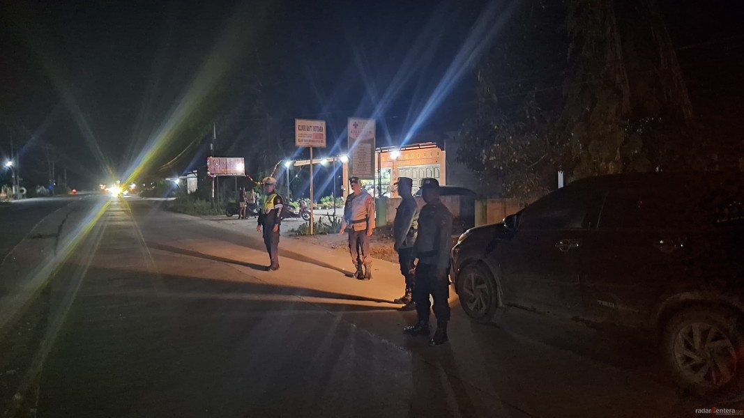 Antisipasi Premanisme, Tim Raga Polsek Pujud Gencar Patroli Malam