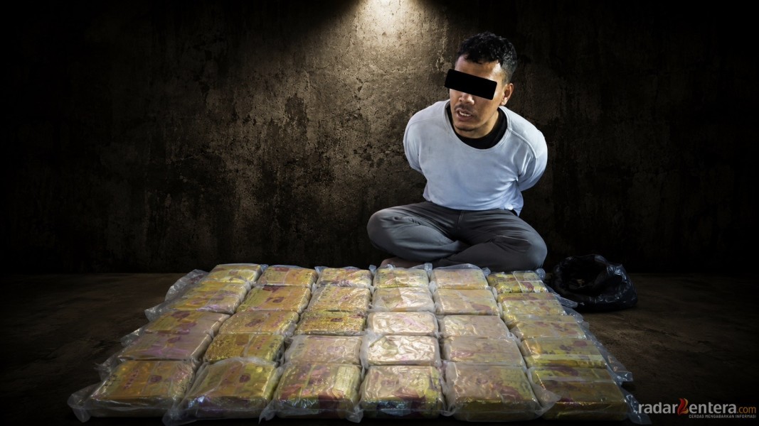 Bea Cukai dan Polri Gagalkan Penyelundupan 30 Kg Metamfetamina dari Malaysia di Perairan Asahan
