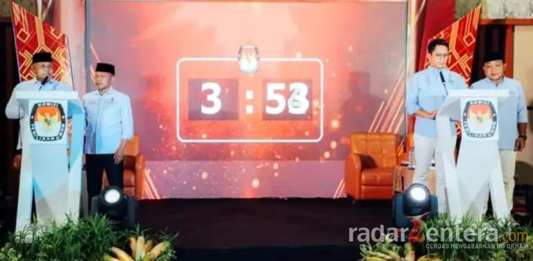 Nanang-Antoni dan Egi-Syaiful Adu Gagasan di Debat Publik Kedua Pilkada 2024