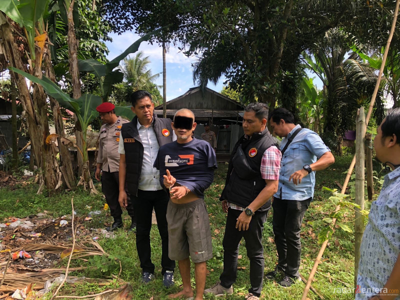 Satresnarkoba Polres Dumai Tangkap Satu DPO Saat Razia Gabungan di Kampung Rawan Narkoba