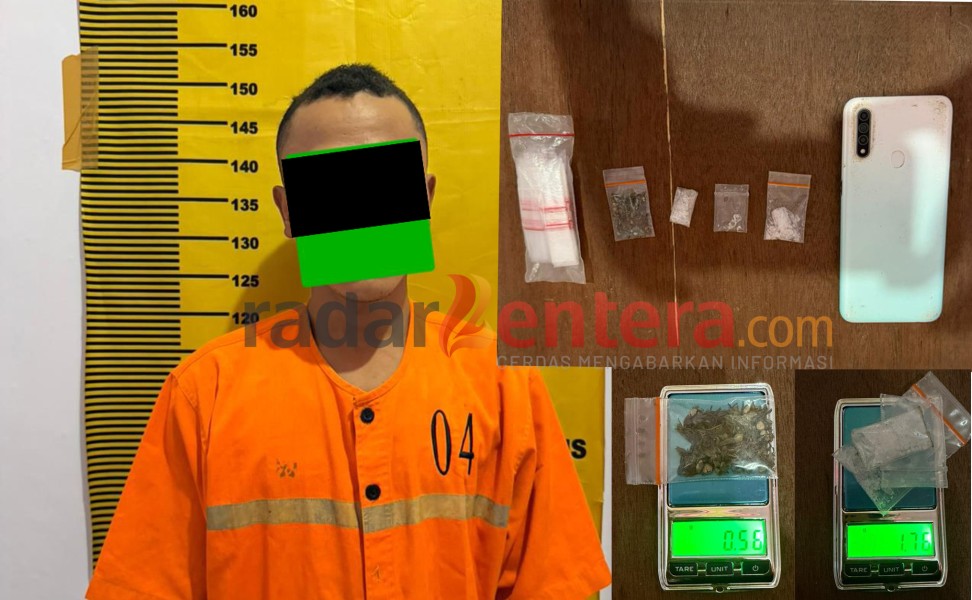 Talang Mandi Jadi Titik Rawan, Polisi Tangkap Pengedar Sabu-Ganja dalam Operasi Antik