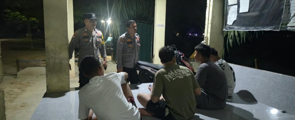 KRYD Polsek Tanah Putih Tanjung Melawan Sasar C3 hingga Balap Liar, Situasi Kamtibmas Nihil Gangguan