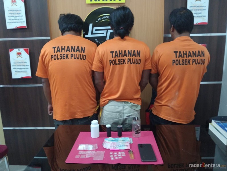 Polsek Pujud Bongkar Sarang Narkoba di Tanjung Medan, Residivis Kembali Diciduk dengan 11 Paket Sabu