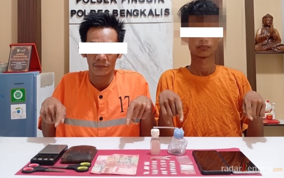 Polisi Bongkar Peredaran Sabu di Talang Muandau, 24 Paket Narkotika dan Timbangan Digital Disita