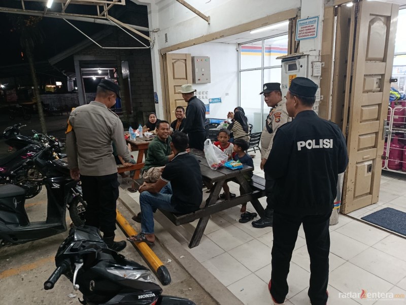 Patroli Malam Tim Raga Polsek Pujud Cegah Premanisme dan Balap Liar, Situasi Aman Terkendali