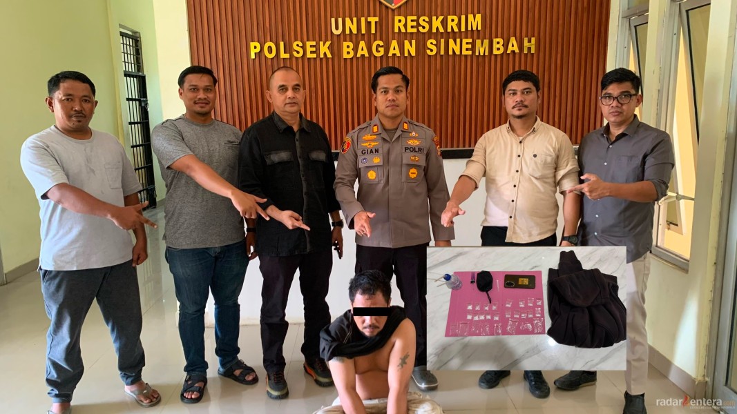 17 Paket Sabu Diamankan di Bagan Batu, Tim Khusus Polsek Bagan Sinembah Kembali Hantam Jaringan Peredaran Narkotika