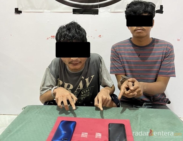Subuh Digerebek Satresnarkoba Polres Bengkalis, Dua Pemuda Diduga Pengedar Sabu Tak Berkutik di Mandau