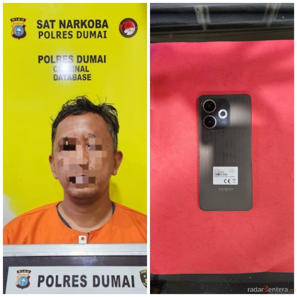 Polres Dumai Amankan DPO Kasus Narkotika, Pria 43 Tahun Ditangkap di Bengkalis