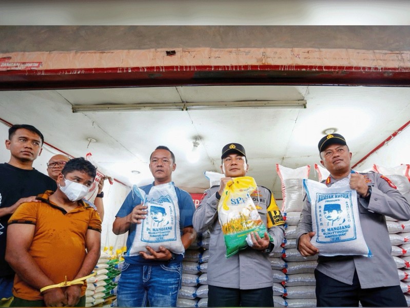 Polda Riau Bongkar Praktik Curang Oplosan dan Repacking Beras Skala Besar, Rugikan Masyarakat Demi Untung Licik